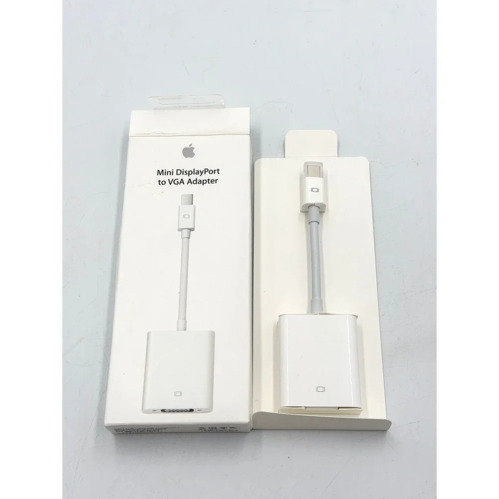 Official Apple Mini DisplayPort to VGA Adapter A1307 MB572Z/B Mac Open Box